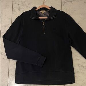 Burberry Men’s Navy Half-Zip Pullover